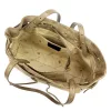 Camilla PREMIUM 10.005 taupe női bőr válltáska 42 x 24 x 13 cm