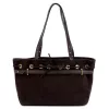 Camilla PREMIUM 10.005 barna női bőr válltáska 42 x 24 x 13 cm