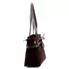 Camilla PREMIUM 10.005 barna női bőr válltáska 42 x 24 x 13 cm
