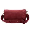 Luka 25-087 bordó női bőr oldaltáska 27 x 14 x 11 cm