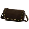 Luka 25-087 barna női bőr oldaltáska 27 x 14 x 11 cm