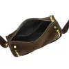 Luka 25-087 barna női bőr oldaltáska 27 x 14 x 11 cm