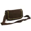 Luka 25-087 barna női bőr oldaltáska 27 x 14 x 11 cm