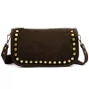 Luka 25-087 barna női bőr oldaltáska 27 x 14 x 11 cm