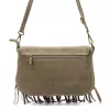 Luka 25-086 taupe női bőr válltáska, oldaltáska 27 x 17 x 6 cm