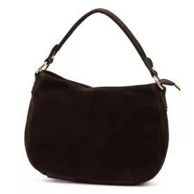 Luka 24-085 GOLD barna női bőr kézitáska 31 x 23 x 8 cm