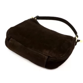 Luka 24-085 GOLD barna női bőr kézitáska 31 x 23 x 8 cm