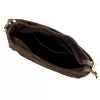 Luka 24-085 GOLD barna női bőr kézitáska 31 x 23 x 8 cm