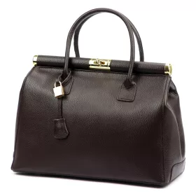   Luka 26-002 DOLLARO barna női bőr kézitáska 35 x 26.5 x 15.5 cm