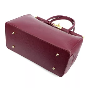   Luka 26-002 DOLLARO bordó női bőr kézitáska 35 x 26.5 x 15.5 cm