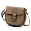 Luka 25-045 drapp női bőr oldaltáska 19.5 x 18 x 10 cm