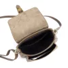 Luka 25-045 drapp női bőr oldaltáska 19.5 x 18 x 10 cm