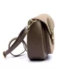Luka 25-045 drapp női bőr oldaltáska 19.5 x 18 x 10 cm