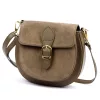 Luka 25-045 drapp női bőr oldaltáska 19.5 x 18 x 10 cm