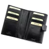 EL FORREST 866-67 RFID fekete férfi bőr pénztárca 14.5 x 9.5 x 3.5 cm