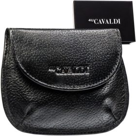   Cavaldi CW1997-NDM fekete női bőr pénztárca, kulcstartó 12 x 9.5 x 1 cm
