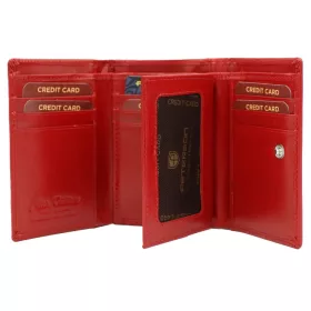   Peterson PTN 1680480-NGV piros női pénztárca 12 x 8.5 x 3 cm