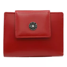   Peterson PTN 70616-9 NGV RFID piros női bőr pénztárca 12.5 x 10 x 2.5 cm