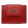 Peterson PTN 70616-9 NGV RFID piros női bőr pénztárca 12.5 x 10 x 2.5 cm