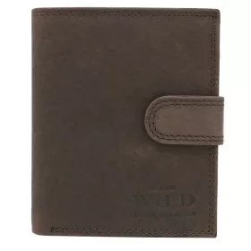   Wild CZ-13L-HLF RFID barna férfi bőr pénztárca 10 x 12 x 3 cm
