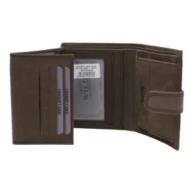   Wild CZ-13L-HLF RFID barna férfi bőr pénztárca 10 x 12 x 3 cm