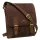 Peterson PTN 996-B-NSH barna férfi bőr oldaltáska 25 x 28 x 6 cm