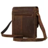 Peterson PTN 996-B-NSH barna férfi bőr oldaltáska 25 x 28 x 6 cm
