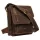 Peterson PTN PTE-NSH barna férfi bőr oldaltáska 18.5 x 23 x 11 cm
