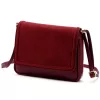 Luka 26-016 bordó női bőr oldaltáska 21 x 16 x 8 cm