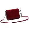 Luka 26-016 bordó női bőr oldaltáska 21 x 16 x 8 cm