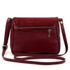 Luka 26-016 bordó női bőr oldaltáska 21 x 16 x 8 cm