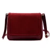 Luka 26-016 bordó női bőr oldaltáska 21 x 16 x 8 cm