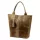Luka 26-026 világosbarna női krokodil mintás bőr válltáska, shopper 40 x 36 x 19 cm