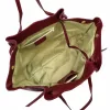 Luka 26-012 DOLLARO bordó női bőr válltáska 60 x 30 x 15 cm