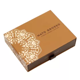   Mato Grosso 0747-59 RFID piros női bőr kulcstartó, kártyatartó 14 x 8 x 1.5 cm