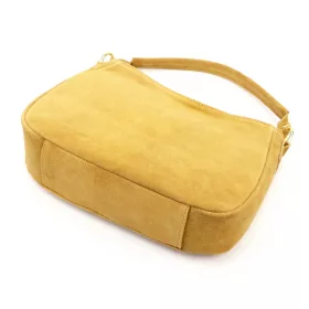 Luka 24-085 GOLD barna női bőr kézitáska 31 x 23 x 8 cm