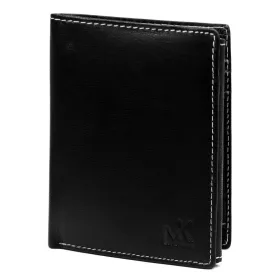   Money Kepper CC 5400 fekete férfi bőr pénztárca 9.5 x 13 x 2 cm