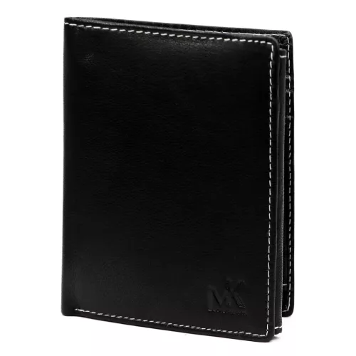 Money Kepper CC 5400 fekete férfi bőr pénztárca 9.5 x 13 x 2 cm