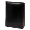 Money Kepper CC 5400 fekete-piros férfi bőr pénztárca 9.5 x 13 x 2 cm