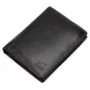 Money Kepper CC 5400 fekete-piros férfi bőr pénztárca 9.5 x 13 x 2 cm