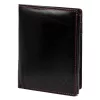 Money Kepper CC 5400 fekete-piros férfi bőr pénztárca 9.5 x 13 x 2 cm