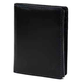   Money Kepper CC 5400 fekete férfi bőr pénztárca 9.5 x 13 x 2 cm