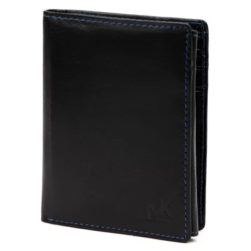 Money Kepper CC 5400 fekete férfi bőr pénztárca 9.5 x 13 x 2 cm
