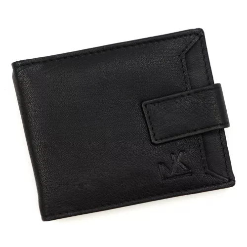 Money Kepper CC 6001B v2 fekete férfi bőr pénztárca 13 x 11 x 3 cm 