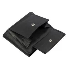   Money Kepper CC 6001B v2 fekete férfi bőr pénztárca 13 x 11 x 3 cm 