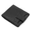 Money Kepper CC 6001B v2 fekete férfi bőr pénztárca 13 x 11 x 3 cm 
