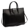 Camilla 778 fekete női bőr aktatáska 40 x 30 x 10 cm