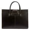 Camilla 778 sötétbarna női bőr aktatáska 40 x 30 x 10 cm