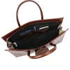 Camilla 778 barna női bőr aktatáska 40 x 30 x 10 cm