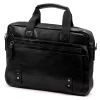 BRICIOLE BC1272 fekete férfi laptoptáska, oldaltáska 40 x 30 x 8 cm